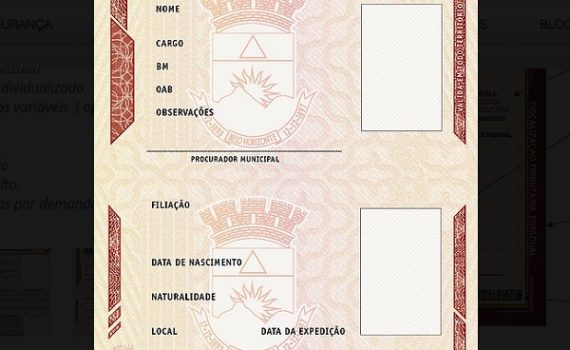 CGráfica de Carteira de Identidade Funcional